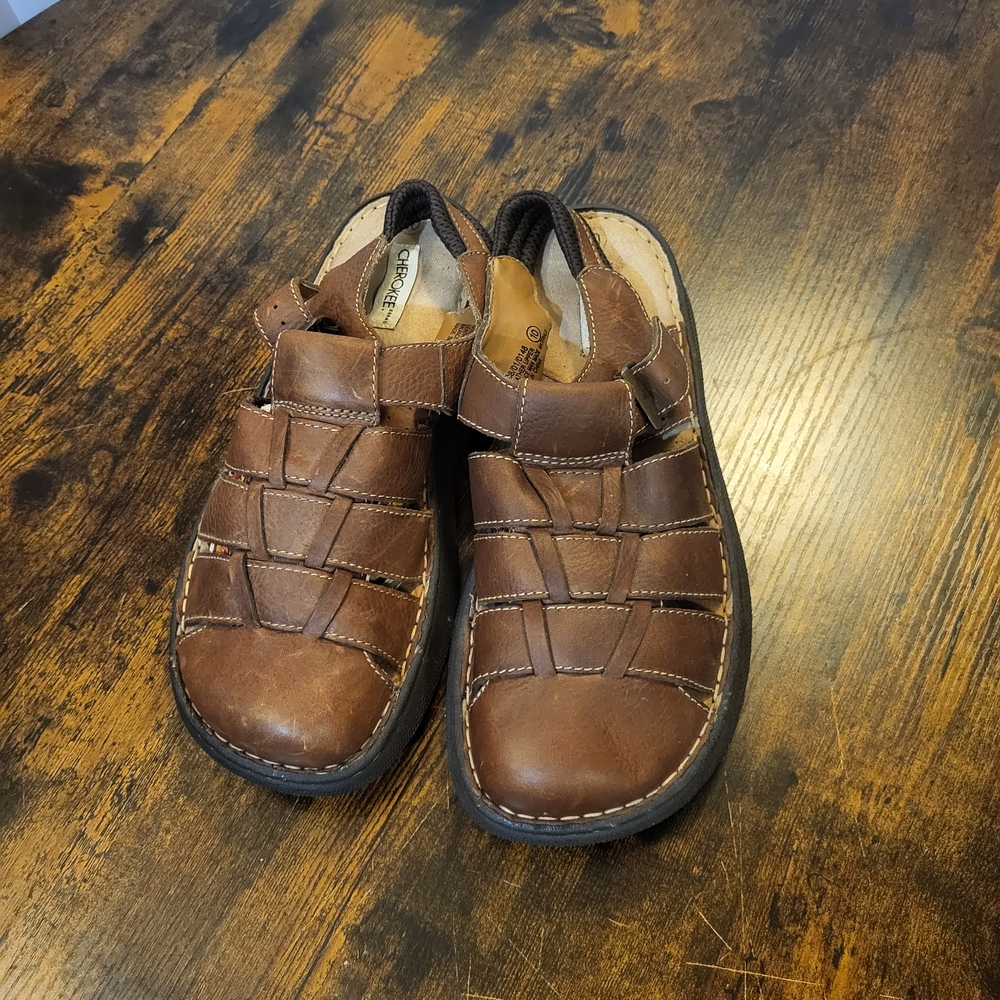 Brown Kids Sandals